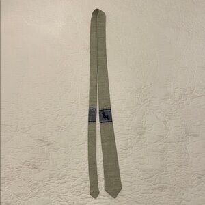 Gray and Blue Patterned Tie - artisan made in Peru